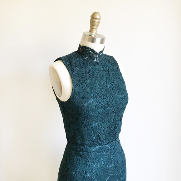 H&M Green Floral Lace Top and Skirt Set - Picture 5 of 7